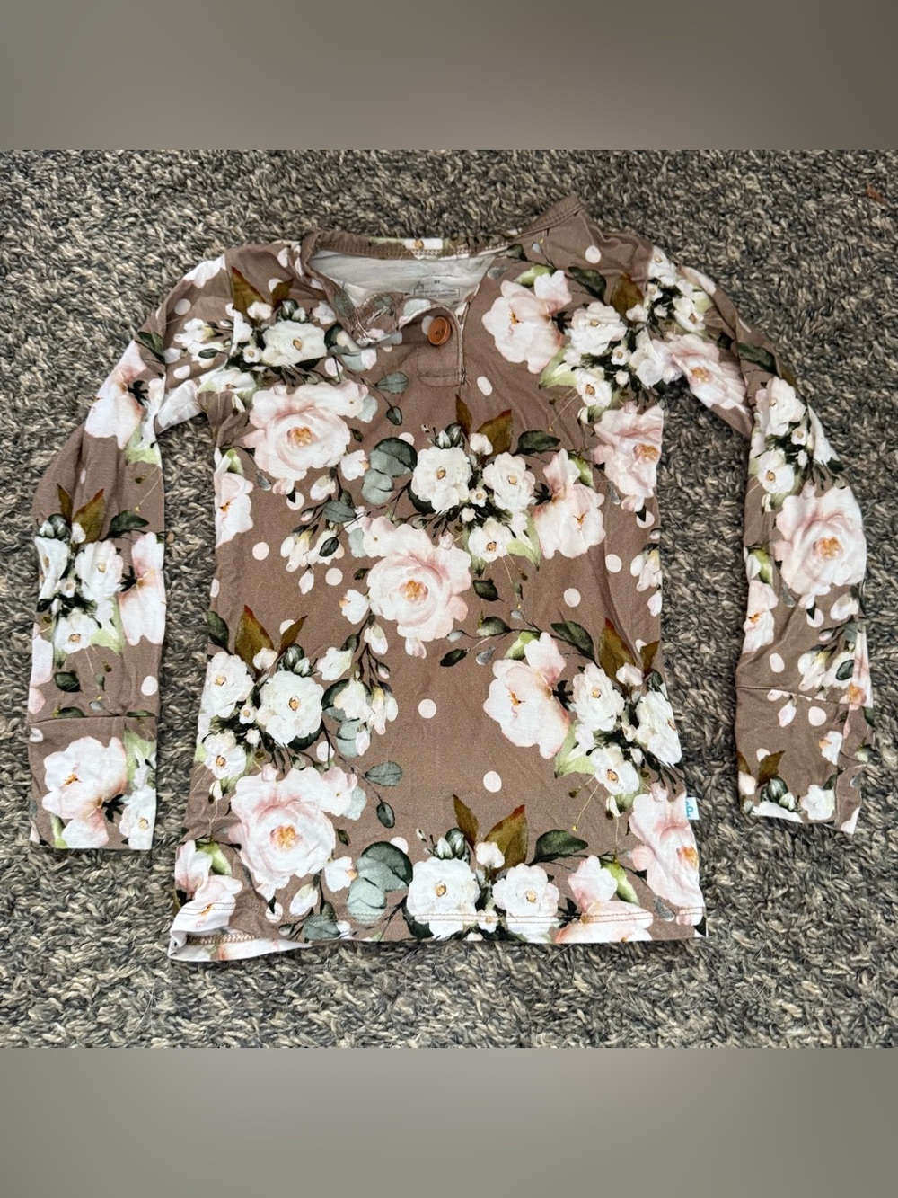 Posh peanut floral long sleeve